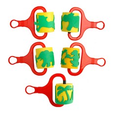 Kiumhouse 5 件動物油漆滾筒, 混色