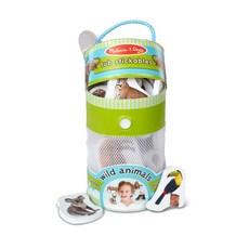 Melissa&Doug 美國瑪莉莎 動物園玩具組 MD31404, 混色