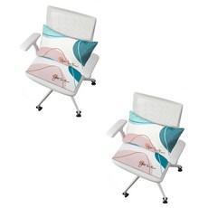 辦公椅靠墊 2入+墊子 2入組 YT_RA1825, A型