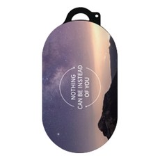 단부리 내추럴 버즈플러스 하드 케이스, 낫띵, 1개