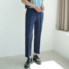 타운클로 남성용 냉감 통기성 쿨링 와이드 밴드 슬랙스