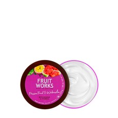 FRUIT WORKS 身體護膚霜 百香果西瓜香氛, 225克, 1個