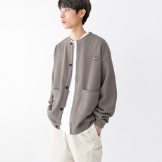 BLUFF 男士新款針織刷毛開襟衫