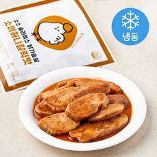 다즐샵 소스 슬라이스 닭가슴살 소이허니갈릭맛 (냉동), 100g, 1개입, 5개