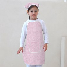 Besse Chouette 兒童防水圍裙頭巾組