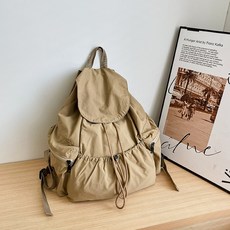 소리달 여성용 카엘 파스텔 러블리 스트링 수납좋은 대학생 캠퍼스룩 버킷백