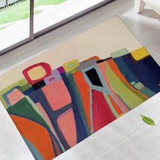 美麗照亮世界的水彩藝術作品與腳踏墊, 12, 1個