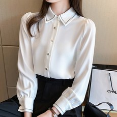 POPLARNC 女款Ben車線襯衫