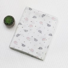 BED&DECO 刺蝟圖案布料, 混合顏色