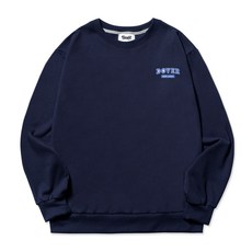 팀스핏 남성용 Dover 스몰로고 고중량 맨투맨 티셔츠