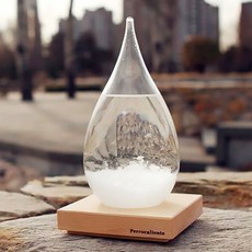 Bonaem 風暴瓶 天氣瓶 擺飾 大, 混合色