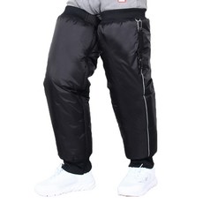 River Fox 騎士防風防寒腿套 左右一組, 黑色