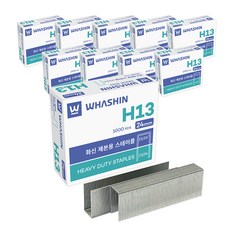 WHASHIN 裝訂用釘書針 23/24 H13 24mm, 10個