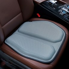 青藍透氣凝膠坐墊 網格, 灰色