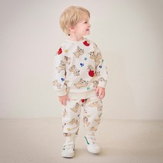 mollimelli 迪士尼男童小姐與流氓寶寶學步上下套裝