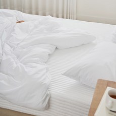 핀핀 플로우 프리미엄모달 일체형 누빔 매트리스 커버