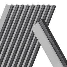 Zipyo 5層L型窗戶縫隙擋條 灰色, 10個