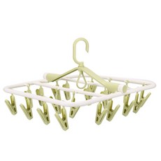 멀티 빨래집게 걸이 그린, 1개, 1개