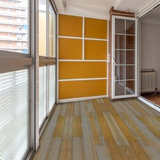 DEKOREA PVC無膠雙層施工辦公室倉庫專用地板長板地板材料, FM 003 北歐扁柏