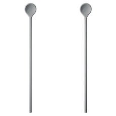 EasySili 矽膠多用途攪拌棒 淺灰色, 2個