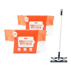 PaN EASY LIFE 長柄拖把 + 靜電除塵紙 30張 x 2包組, 1套