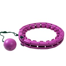 21節智慧雕塑呼拉圈, 1323克, 淺紫色