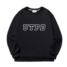 未開發的標準版型 UTPD 簽名線條印花運動衫