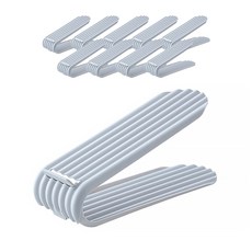 Market A 鞋子收納架 灰色, 10個