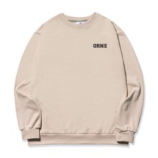 DIELCRI 男士大尺碼Orne小標誌圓領T恤