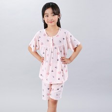 FOXCLUB 兒童抱抱熊涼感睡衣上下套裝