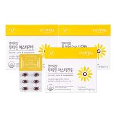 ENVITAL 葉黃蝦青素膠囊, 24g, 3盒