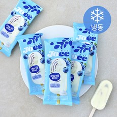 롯데웰푸드 JOEE 그릭요거트 블루베리 (냉동), 5개, 1개입, 85ml