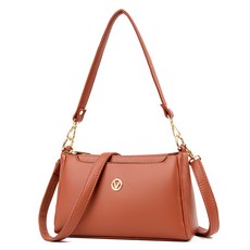 V 숄더 스트랩 크로스백