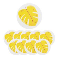 DADA 防滑樹葉貼紙 橘色, 10個