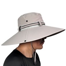 MASTERBASE 戶外型寬版遮陽帽, 灰色