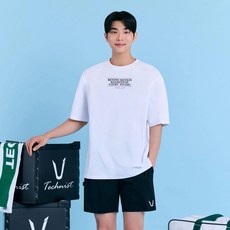 테크니스트 배드민턴 데일리 오버핏 스포츠 반팔티셔츠 TNT66064