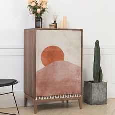 北歐風格櫥櫃門簾, #02, 1入