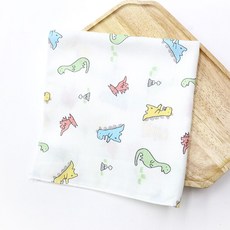 Babybana 純棉壓花手帕 10入