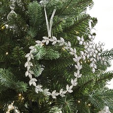 Modern House 珠寶圓形吊飾, 銀色, 直徑 16cm, 1個