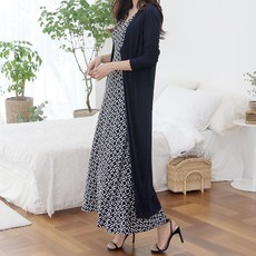 saystyle 女性絲滑長版針織外套