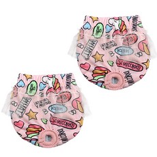 JOYnJOY 狗可愛衛生內褲獨角獸, 2個, 大型, 1件