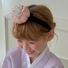 chenny bongbong 女童月雪光韓服髮帶