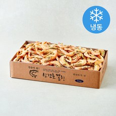 신건호멸치 국내산 서해안 건새우 볶음 조림 육수용 대용량 (냉동), 1kg, 1개, 1개입