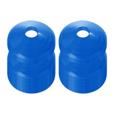 블럭마트 접시콘 100p, 블루