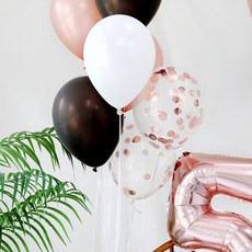 이베이비랜드 컨페티풍선, 로즈골드, 5개
