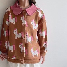 디앙 아동용 우유가디건