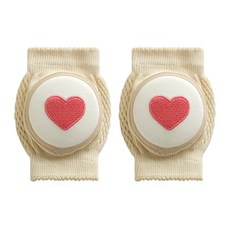 HI BABY CLUB 嬰兒學步3層護膝套, 愛心款, 1組