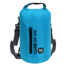 ConTz 捲式防水袋 15L, 天空藍