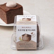 달롤 초코크림 쌀 카스테라, 60g, 1개