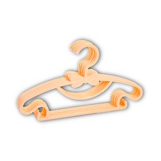 itgom 兒童用蝴蝶結衣架, 橘色, 10個